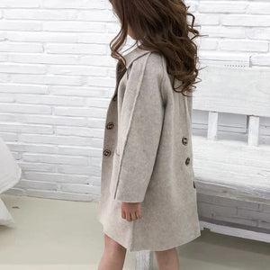 Annie & Charles® Premium Wolle Mantel LEA