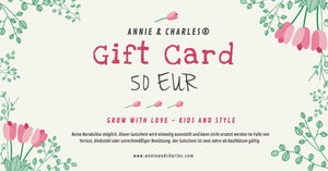Annie & Charles® €50 Geschenkgutschein